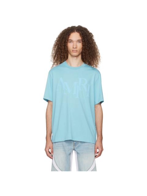 AMIRI Blue Staggered T-Shirt