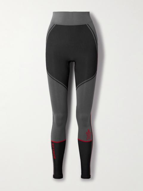 Moncler Grenoble Stretch-knit Leggings