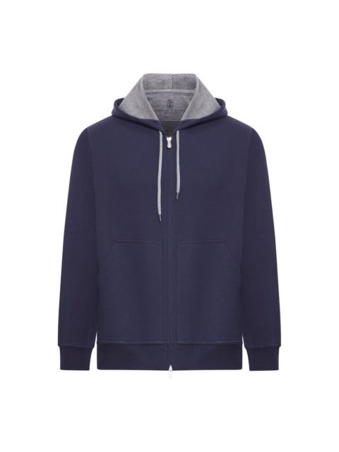 Brunello Cucinelli BRUNELLO CUCINELLI $1500 Cobalt French Terry Sweatshirt New