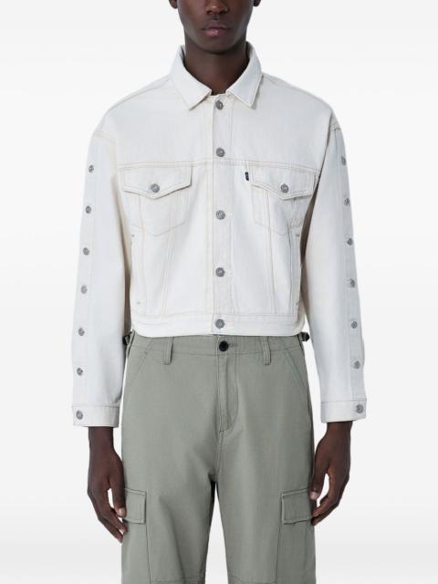 Levi's button-embellished denim jacket