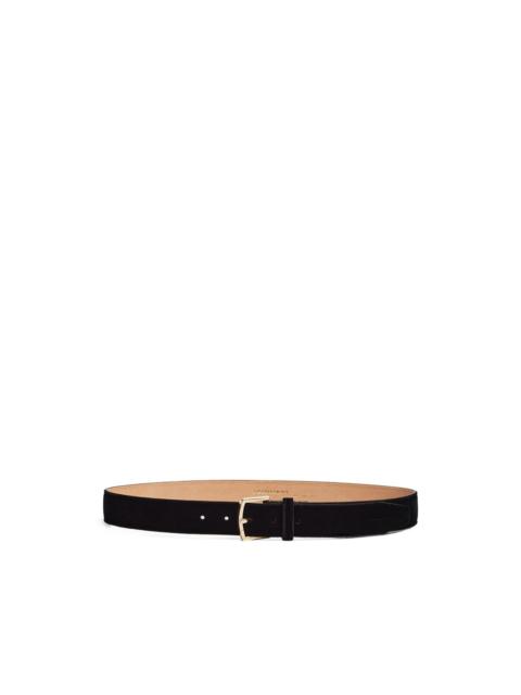 DSQUARED2 velvet buckled belt