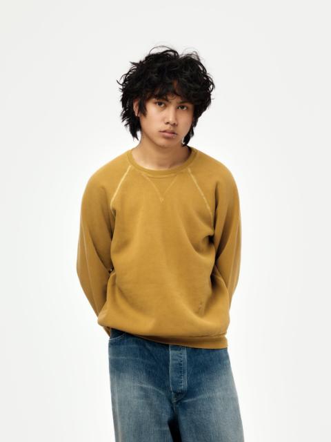A.PRESSE VINTAGE DOUBLE V SWEATSHIRT (GOLD) (SIS)