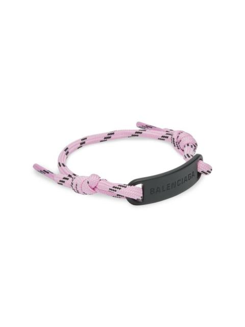 BALENCIAGA Women's Plate Bracelet in Pink