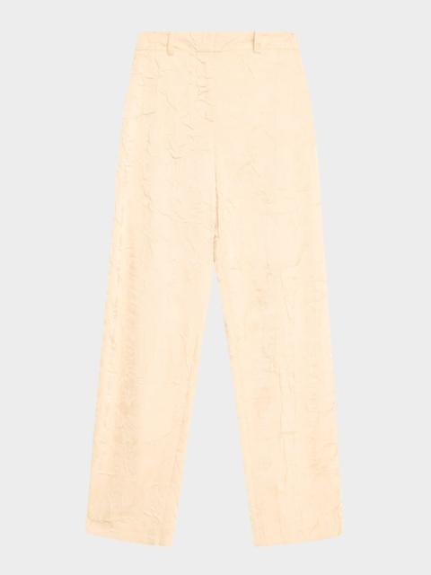 ULLA JOHNSON Yalena Straight-Leg 바지