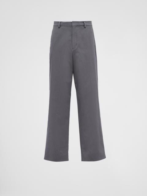 Prada Stretch cotton pants