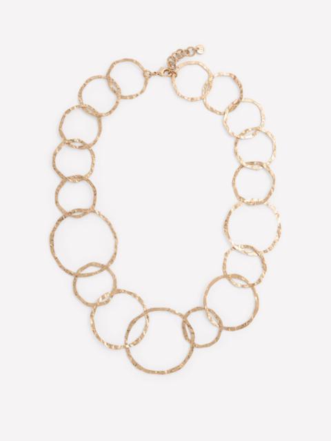 BODEN Statement Circle Necklace-Gold Colour