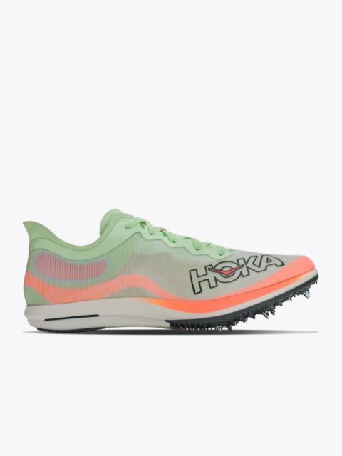 HOKA Cielo FlyX Lite Shoes in Luna Moth/Neon Cantaloupe