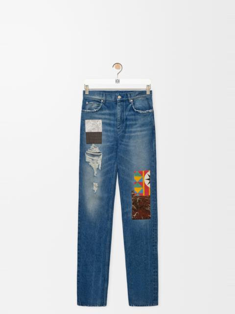 Loewe Straight leg jeans in denim