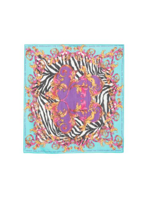 VERSACE JEANS COUTURE Barocco-print scarf