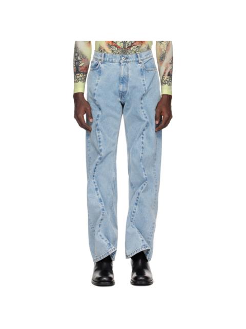 Y/Project Blue Wire jeans