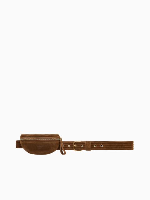 GIORGIO ARMANI GIORGIO ARMANI X KITH SUEDE BELT WITH POUCH