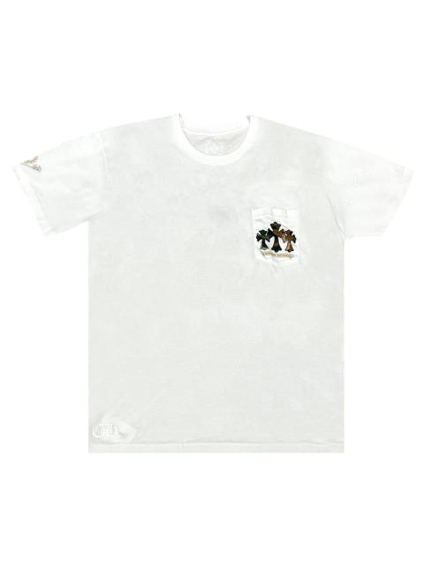 Chrome Hearts Horse Shoe Logo Pocket T-Shirt 'White/Camo'