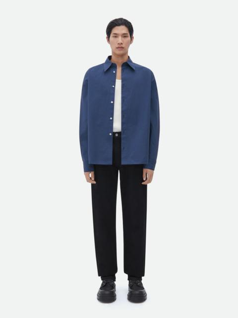 Bottega Veneta compact cotton lace-up shirt
