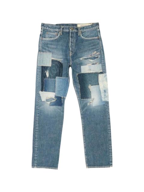 Kapital 14oz Denim 5P Monkey Cisco Jeans "Indigo" KAP068