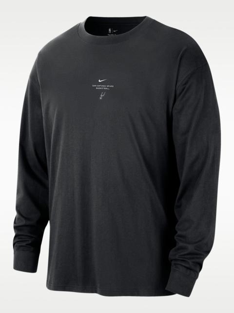 Nike San Antonio Spurs Standard Issue Men's Basketball Long-Sleeve Top