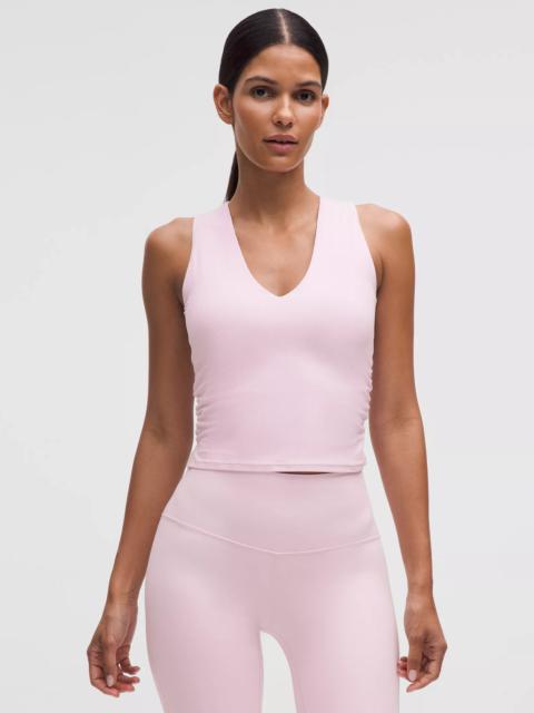 lululemon All It Takes V-Neck Tank Top Light Support, B–D Cup *Ribbed Nulu