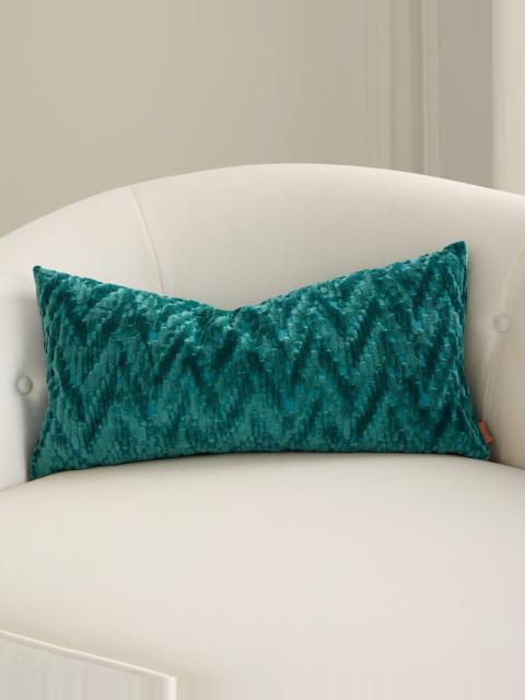 Missoni Fossile Embossed Chevron Cushion, 12" x 24"