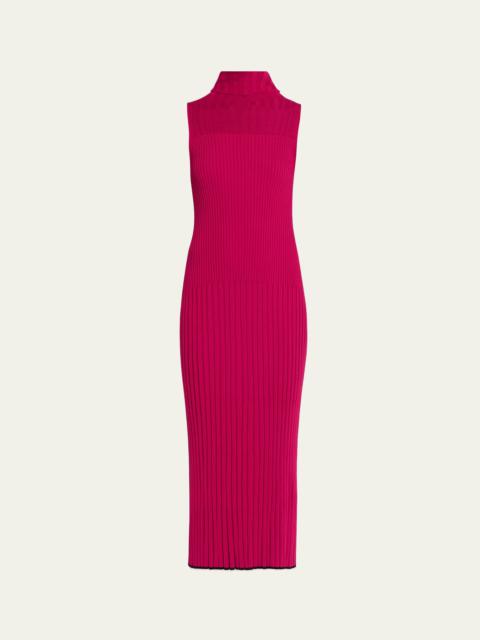 Proenza Schouler Maia Ribbed Turtleneck Dress