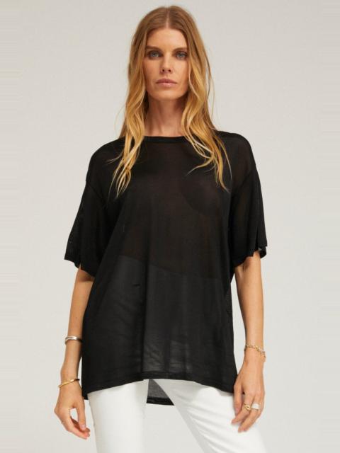 SPRWMN RAYON FRENCH TERRY VINTAGE TEE