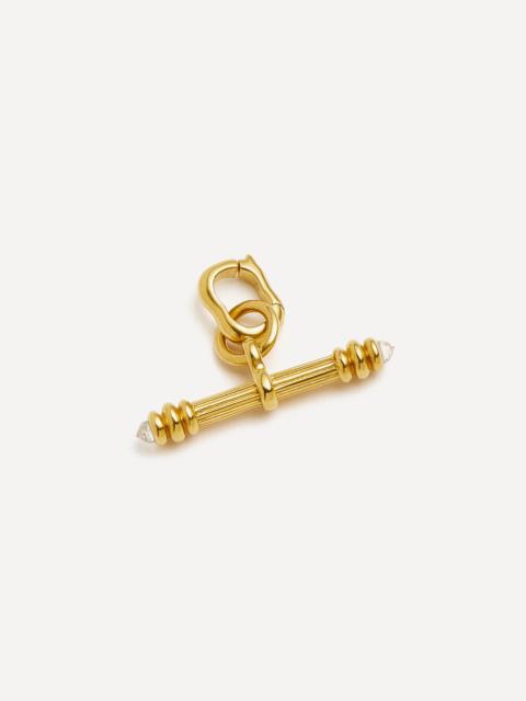 MISSOMA X Harris Reed 18ct Gold-Plated Crystal Clip-On Charm