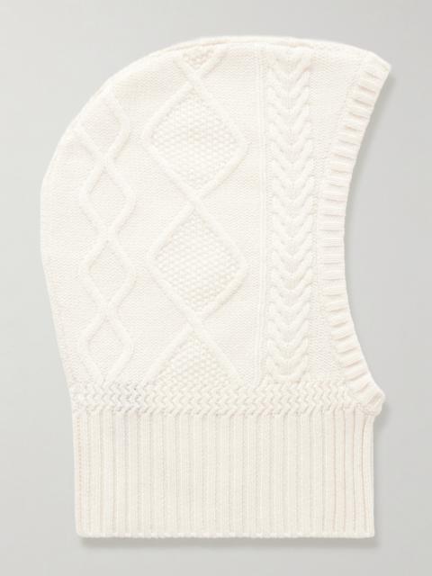 arch4 Cable-knit Cashmere Balaclava