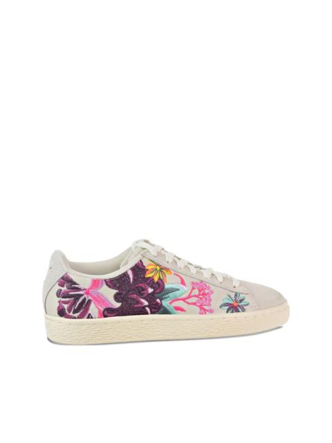 PUMA Hyper embroidered suede sneakers