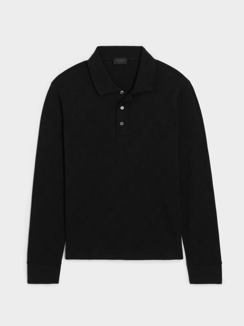 TODD SNYDER Cotton Jacquard Polo