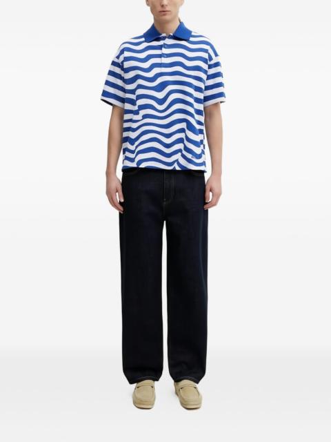 Carhartt WIP Aaron logo-patch denim jeans