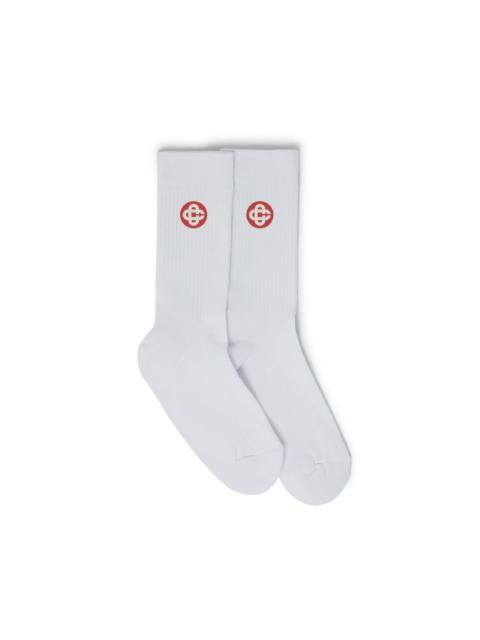 CASABLANCA Casa Monogram Logo Sock