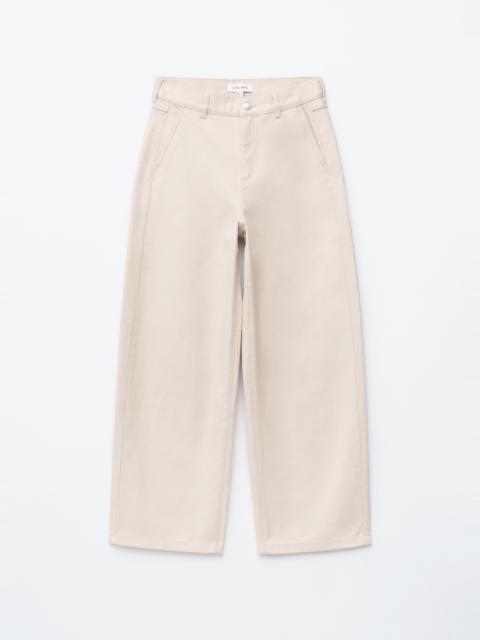 & Other Stories Relaxed Wide-Leg Cotton Trousers