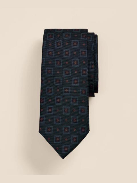 Brooks Brothers Silk Geometric Tie