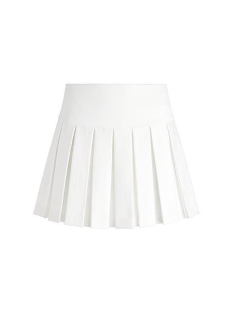 Alice + Olivia EMILIE BOX PLEAT MINI SKIRT