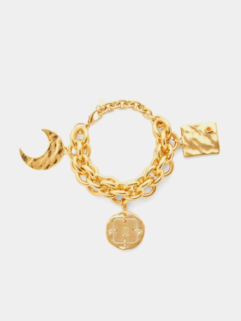 Paco Rabanne SUN DATE BRACELET WITH FANTASY MEDALS