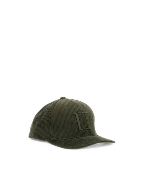 Les Deux corduroy logo-embroidered baseball cap