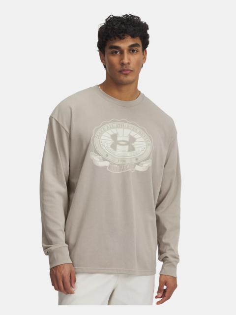 Under Armour Men's UA Heavyweight Crest Logo Long Sleeve