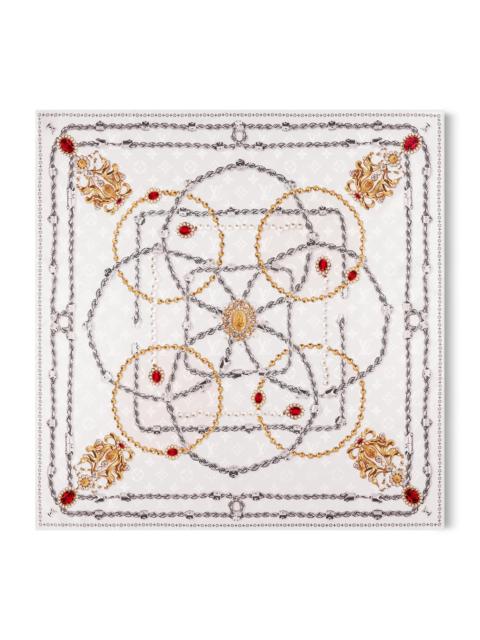 Louis Vuitton LV Dynasty Pearls Silk Square