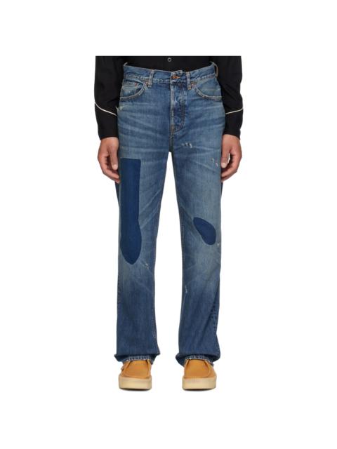 Nudie Jeans Blue Tuff Tony Jeans