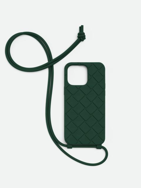 Bottega Veneta iPhone 14 Pro Max Case On Strap