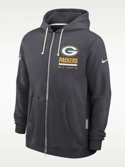 Green Bay Packers Utility Player Sideline Men's Nike Dri-FIT NFL Full-Zip Hoodie