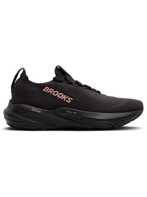 BROOKS Brooks Glycerin StealthFit 22 Black Grey Rose Gold (Women's)