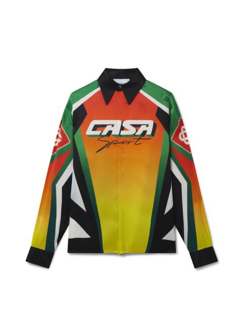 CASABLANCA Casa Moto Sport Silk Shirt