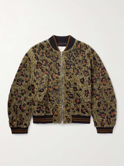 Analogy Leopard Print Solid Black Reversible Jacket Size 2X