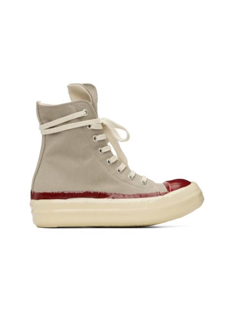 Rick Owens DRKSHDW Taupe Concordians Sneaks Sneakers