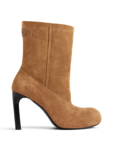 BALENCIAGA Women's Fargo Bootie in Brown