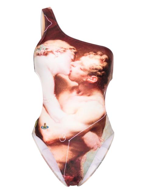 Vivienne Westwood Brown The Kiss Swimsuit
