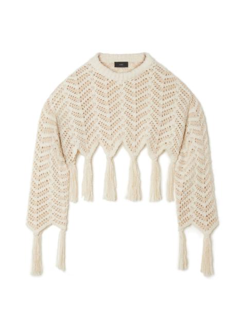 Natural Chevron Sweater