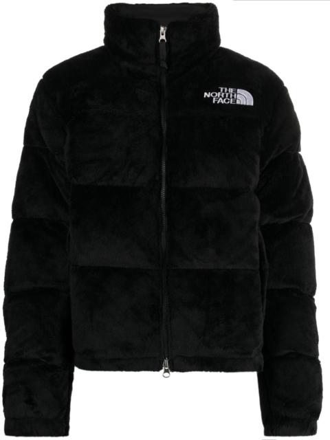 logo-appliquÃ© padded jacket