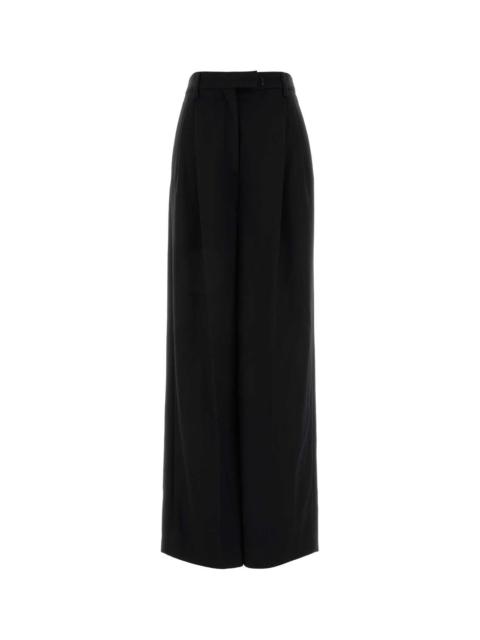 Prada Prada Women Black Cashmere Wide-Leg Pant
