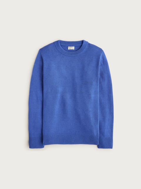 J.CREW Heritage cotton crewneck sweater