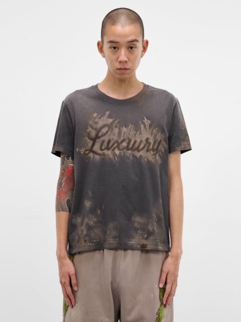 doublet Black Faded Dirty Luxury Tee